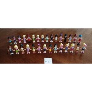 Lego Friends Minifigures Lot 30 Various Assorted Female Figurines Minifigs (BBB)